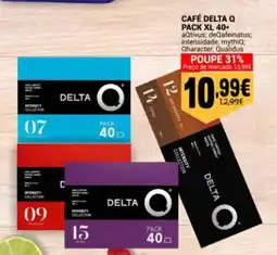 Neomáquina Café delta q pack xl 40- promoção