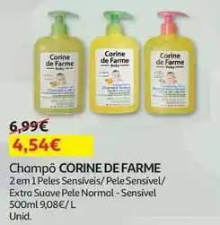 Auchan Corine de farme - champô promoção