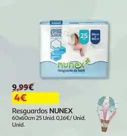 Auchan Nunex - resguardos promoção