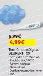 Auchan Beurer - termometro digital ft09 promoção