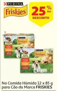 Auchan Friskies - com húm cão adulto vaca/frng/borreg 12x85g 12557165 promoção