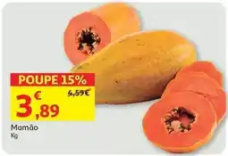 Auchan Mamão promoção