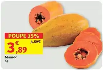 Auchan Mamão promoção