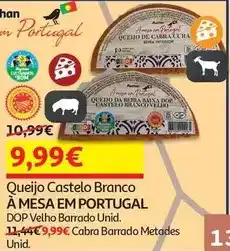 Auchan Auchan - queijo b. baixa dop:castelo branco velho barrado promoção