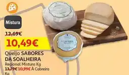 Auchan Sabores da soalheira - queijo :regional mistura kg promoção