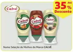 Auchan Calvé - maionese :top down 240 g promoção