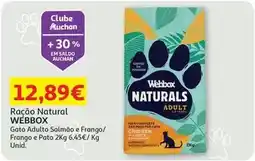 Auchan Webbox - ração natural promoção