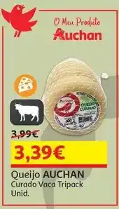 Auchan Auchan - queijo promoção