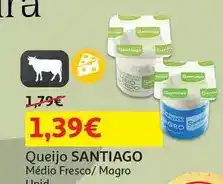 Auchan Santiago - queijo fresco :medio un promoção