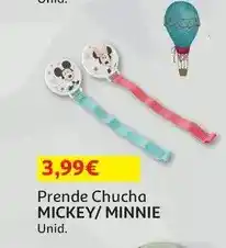 Auchan Mickey /minnie - prende chucha promoção