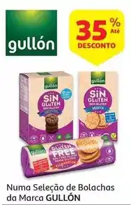 Auchan Gullon - bolacha :mini chips sem gluten 200 g promoção