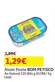 Auchan Bom petisco - atum posta promoção