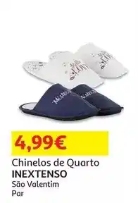 Auchan Inextenso - chinelos de quarto promoção