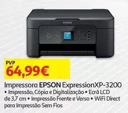 Auchan Epson - impressora expressionxp-3200 promoção