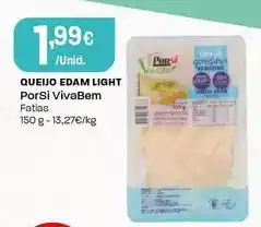 Intermarché Porsi vivabem - queijo edam light promoção