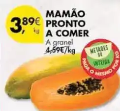 Pingo Doce A+ - mamao pronto a comer promoção