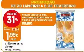 Intermarché Bimbo - pães de leite promoção