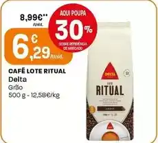 Intermarché Delta - café lote ritual promoção