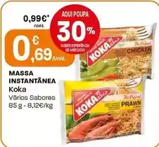 Intermarché Koka - massa instantânea promoção