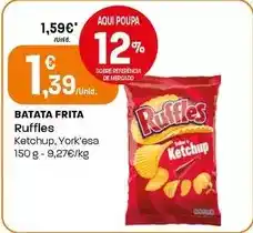 Intermarché Ruffles - batata frita promoção