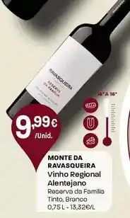 Intermarché Monte da ravasqueira - vinho regional alentejano promoção