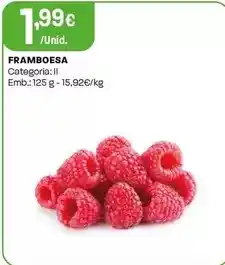 Intermarché Framboesa promoção