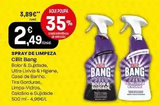 Intermarché Cillit bang - spray de limpeza promoção