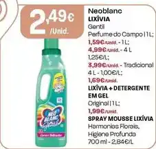 Intermarché Neoblanc - lixivia promoção