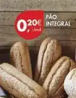 Pingo Doce Pão integral promoção