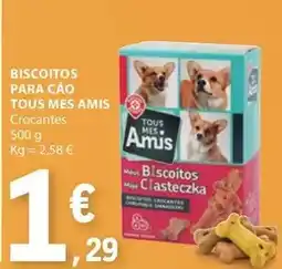 E.Leclerc Tous - biscoitos para cao promoção