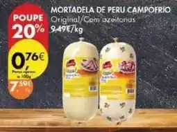 Pingo Doce Campofrio - mortadela de peru promoção