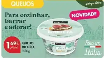 Pingo Doce Pingo doce - queijo ricotta promoção