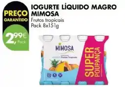 Pingo Doce Mimosa - iogurte liquido magro promoção