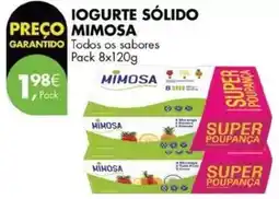 Pingo Doce Mimosa - iogurte sólido promoção