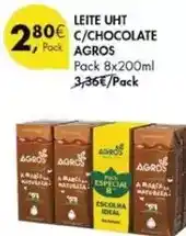 Pingo Doce Agros - leite uht c/chocolate promoção