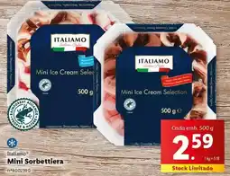 Lidl Italiamo - mini sorbettiera promoção