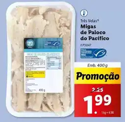 Lidl Migas de paloco do pacificio promoção