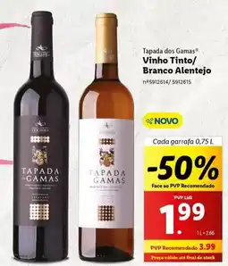 Lidl Alentejo - vinho tinto promoção