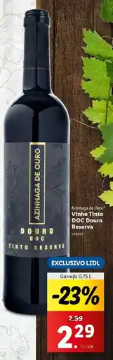 Lidl Lidl - vino tinto joco-brunco doc promoção