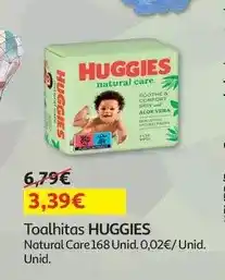 Auchan Huggies - toalhitas promoção