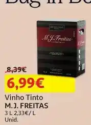 Auchan M.j freitas - vinho tinto promoção