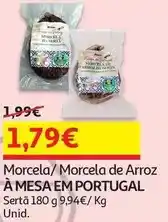 Auchan À mesa em portugal - morcela/morcela de arroz promoção