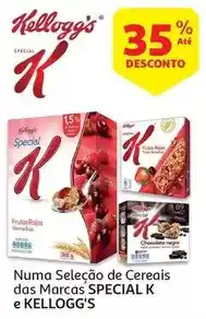 Auchan Kellogg's - cereais :special k frutos vermel 300 g promoção