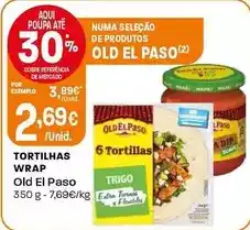 Intermarché Old el paso - tortilhas wrap promoção