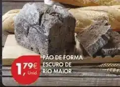 Pingo Doce Forma+ - pão de forma escuro de rio maior promoção