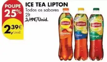 Pingo Doce Lipton - ice tea promoção