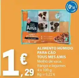 E.Leclerc Tous - alimento humido para cao promoção