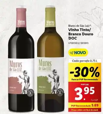 Lidl Lidl - vinho tinto promoção