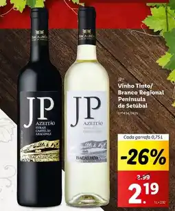 Lidl Jp - vinho tinto promoção