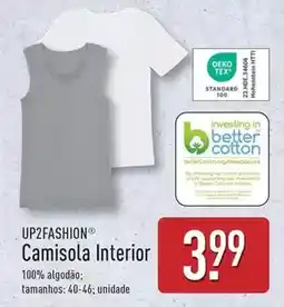 ALDI Up2fashion - camisola interior promoção